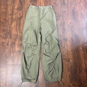 7 For All Mankind 7FAM Olive Green Cargo Pants